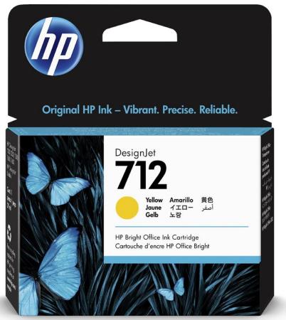 hp cartridge 712 geel 29 ml