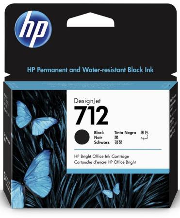 hp cartridge 712 zwart 38 ml