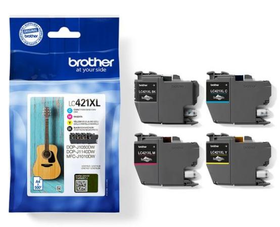 cartridge brother LC421XL combopack 4 kleur