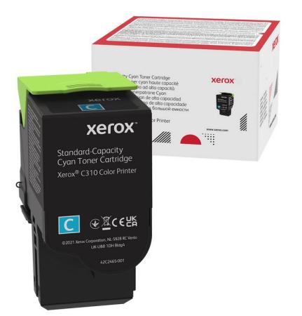 xerox cartridge TC310C cyaan