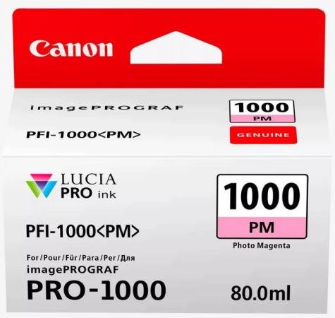 canon cartridge pfi-1000 PM foto magenta 80 ml