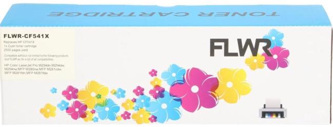 FLWR toner Hp CF541X 2500 pag cyaan 203X