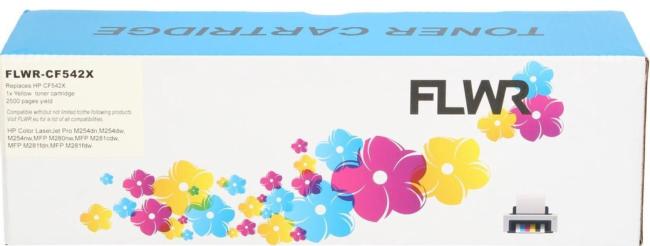 FLWR toner Hp CF542X 2500 pag yellow 203X