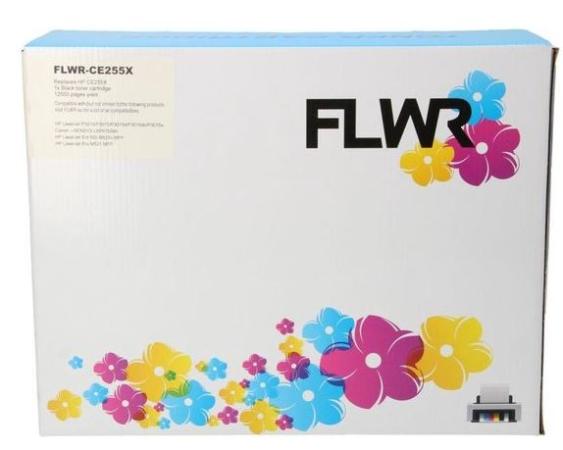 FLWR toner HP CE255X zwart 12500 pag