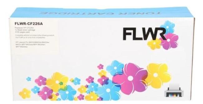 FLWR toner HP CF226A zwart 3100 pag 26A