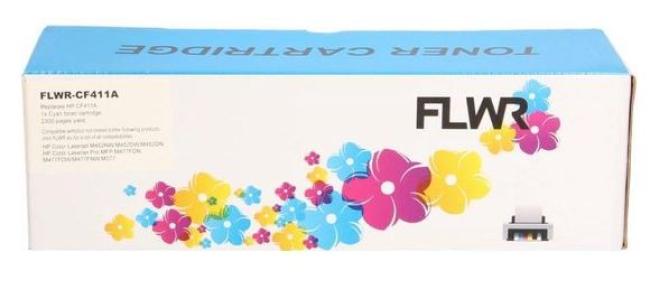 FLWR toner HP CF411A cyaan 2300 pag 410A