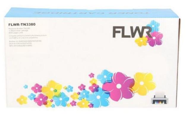 FLWR toner brother TN3380 zwart 8000 pag