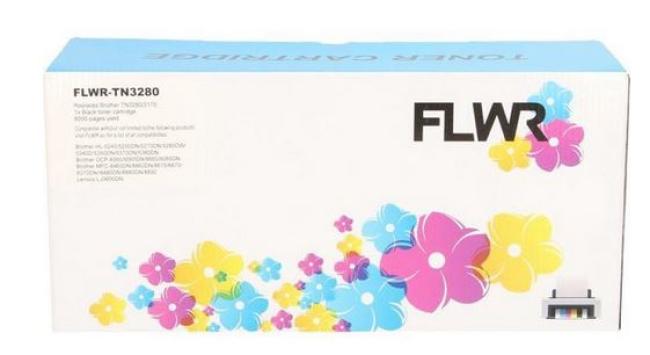 FLWR toner Brother TN3280 zwart 7000 pag