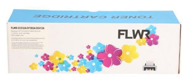 FLWR toner Hp CC532A/CF382A/CE412A geel 305 A