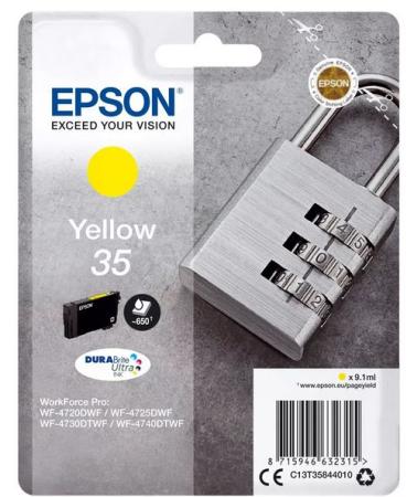 epson cartridge 35 T3584 geel 650 pag