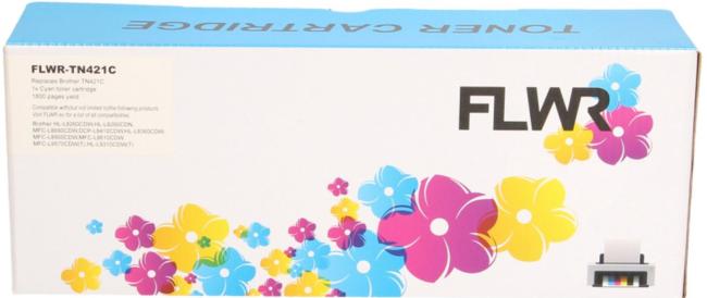 FLWR toner brother TN421 C cyaan 1800 pag