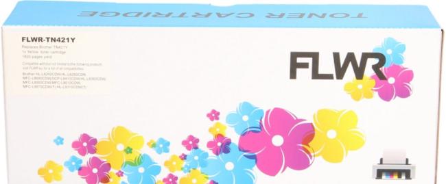 FLWR toner brother TN421 Y yellow pag