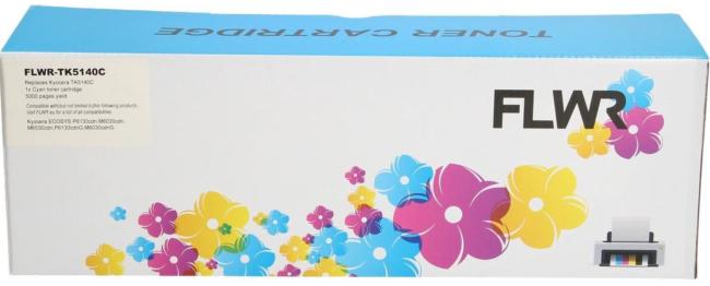 FLWR toner Kyocera TK5140 cyaan 5000 pag