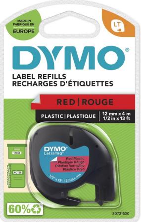 dymo tape letratag plastic rood