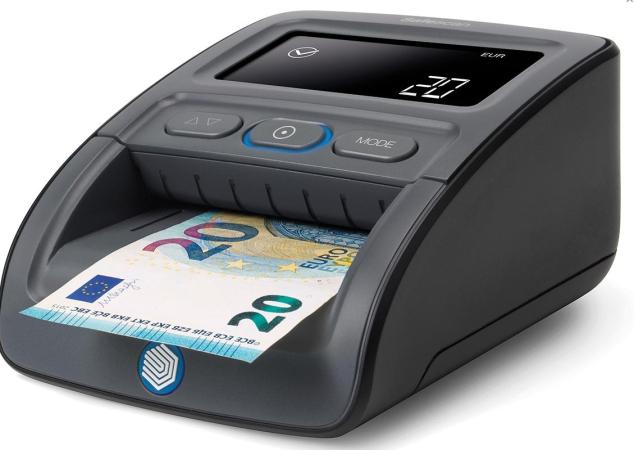 Safescan autom valsgelddetector + alarm 155S zwart