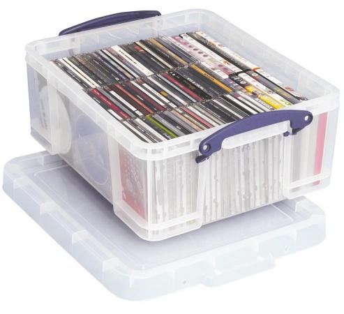 opbergdoos useful transparant 18 L 480x390x200 mm