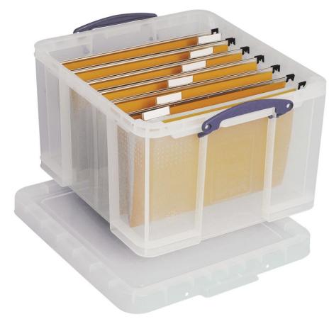 opbergdoos useful transparant 42 L 520x440x310 mm