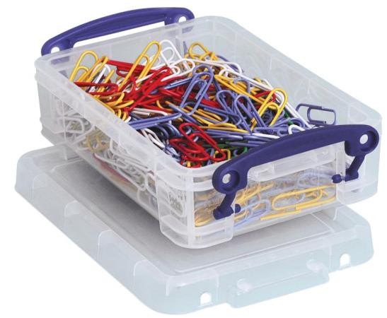 opbergdoos useful transparant 0.35 L 150x100x40 mm