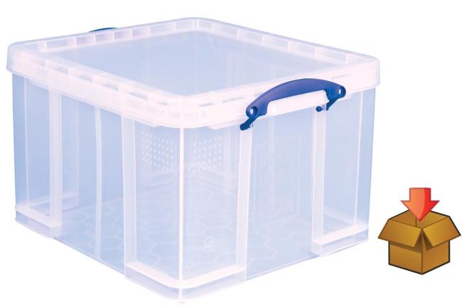 opbergdoos useful transparant 42 L 520x440x310 mm