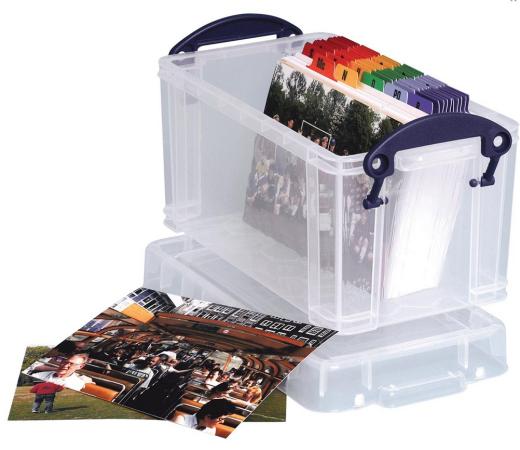 opbergdoos useful transparant 2.1 L 190x100x104 mm