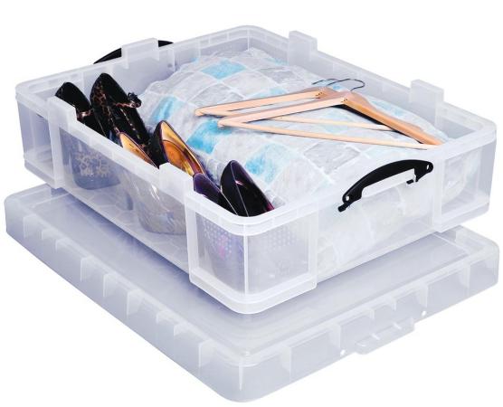 opbergdoos useful transparant 70 L 71x54x19 cm