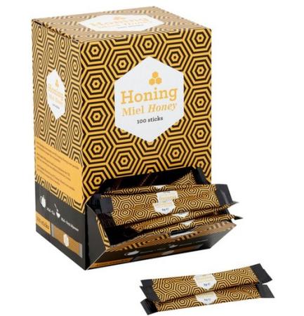 100 x honingsticks 8 gr in displaybox