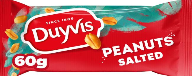 24 x Duyvis gezouten peanuts 60 gr