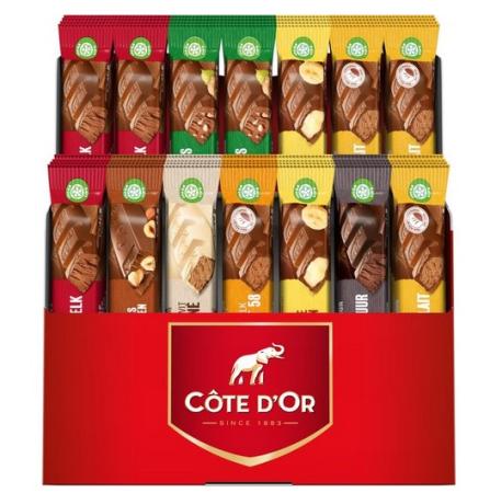 54 chocolade repen Cöte D'Or assortiment