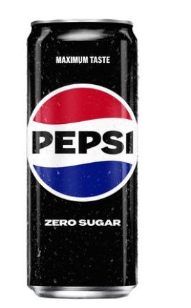 24 x blikjes Pepsi Zero sleek 33 cl
