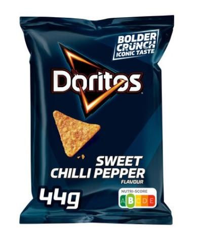 20 zakjes chips Lay's Doritos Sweet Chilli 44 gr