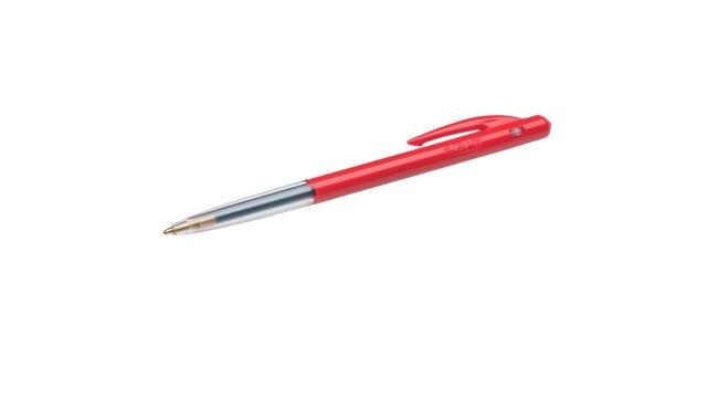 balpen bic m10 medium rood 1 mm