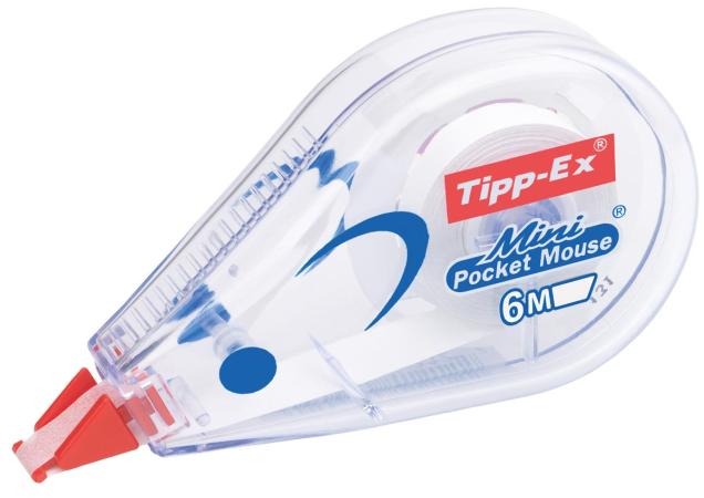 correctieroller tipp-ex mini pocket mouse 5mm x 6m