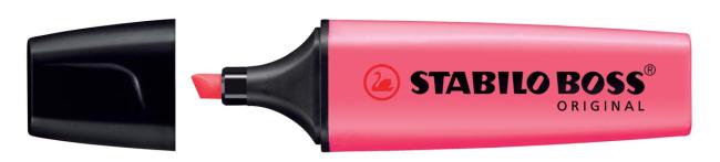 fluostift stabilo boss roze