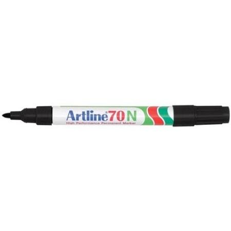 alcoholstift artline 70 zwart ronde punt 1.5 mm