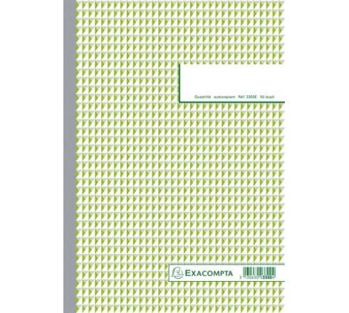 orderboek exa 210 x 297 mm A4 geruit dupli 50 bl
