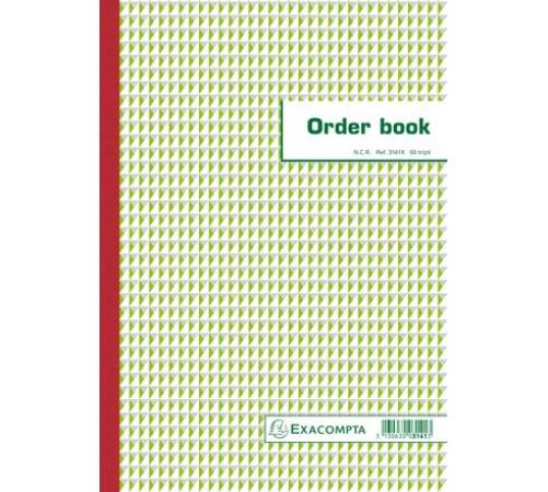 orderboek exa 210 x 297 mm A4 gelijnd tripli
