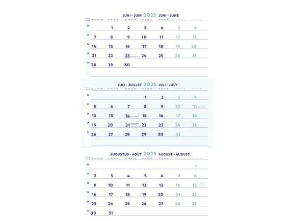brepols 3-maands kalender 30 x 60 cm