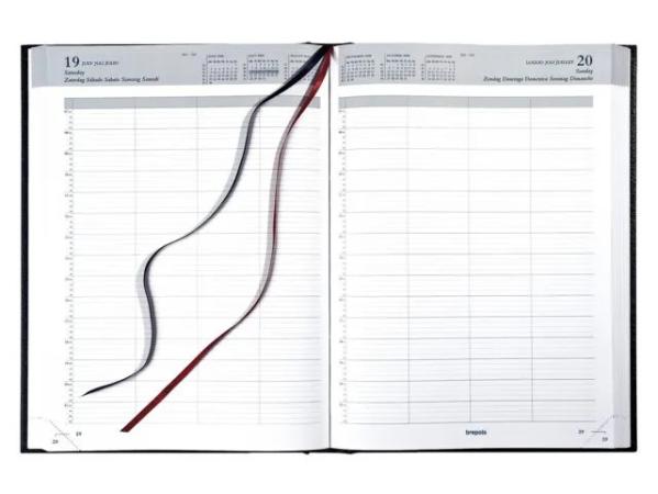 agenda bremax1 santex zwart 1d/p 210 x 290 mm