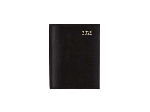 agenda plan a week zwart 210x270mm florence 7d/2p