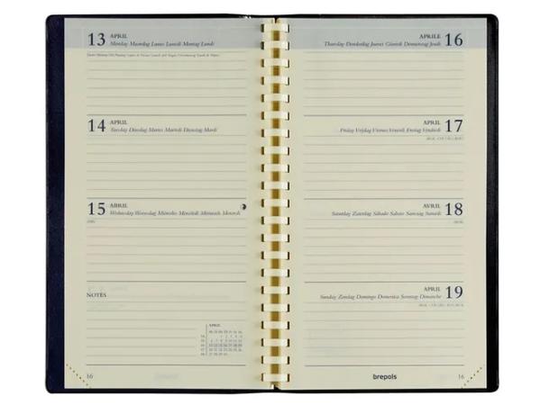 agenda vulling interplan 90 x 160 mm 7d/2p