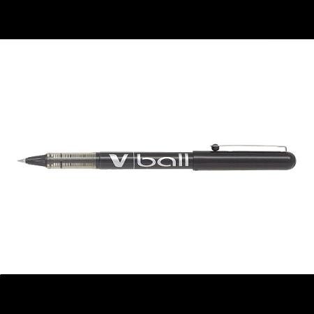 roller pilot v-ball 5 zwart 0.5 mm