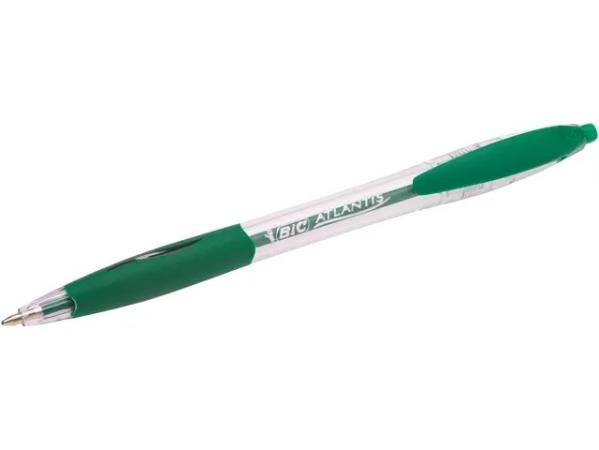 balpen bic atlantis groen