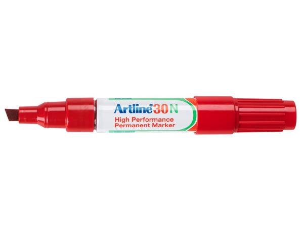 alcoholstift artline 30 rood schuine punt 2-5 mm @