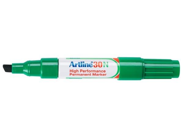 alcoholstift artline 30 groen schuine punt 2-5 mm