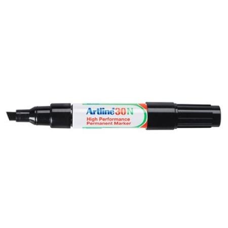 alcoholstift artline 30 zwart schuine punt 2-5 mm
