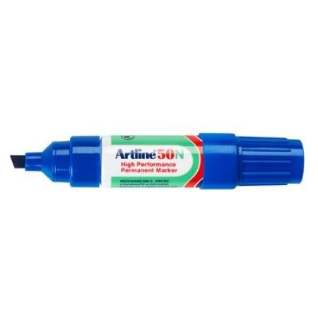 alcoholstift artline 50 blauw schuine punt