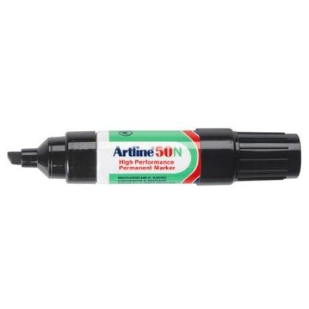 alcoholstift artline 50 zwart schuine punt