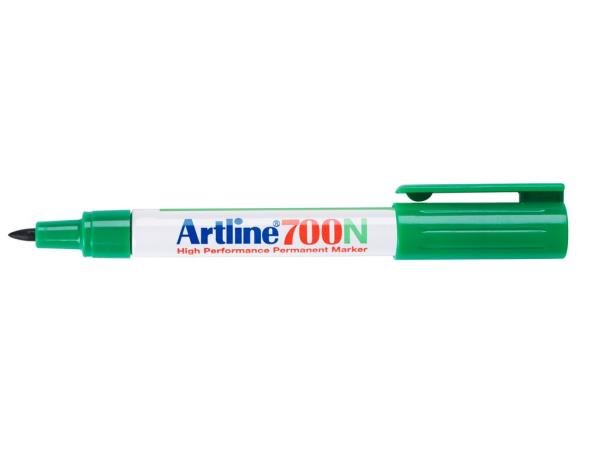 alcoholstift artline 700 groen rond fijn 0.7 mm
