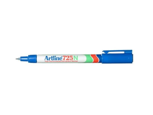 alcoholstift artline 725 blauw extra fijn 0.4 mm