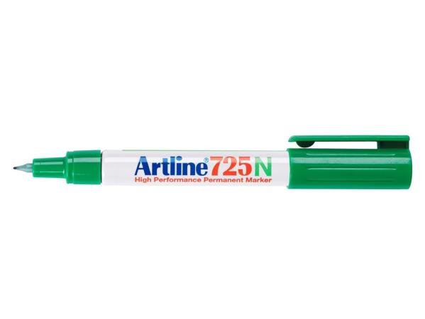 alcoholstift artline 725 groen extra fijne 0.4 mm